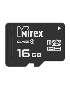 Карта памяти MicroSDHC 16GB 13612 MCROSD16 Class 4 Mirex