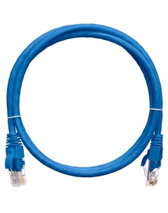 Кабель патч корд U UTP 5e кат 0 15м NMC PC4UD55B 001 C BL 2хRJ45 8P8C T568B Molded 24AWG 7х0 205мм B Nikomax