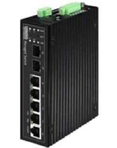 Коммутатор SW 80402 I промышленный PoE Gigabit Ethernet на 4GE PoE 2 GE SFP порта Порты 4 x GE 10 10 Osnovo