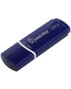 Накопитель USB 3 0 16GB SB16GBCRW Bl Crown синий Smartbuy