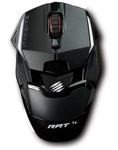 Мышь R A T 1 MR01MCINBL000 0 чёрная ADNS3050 USB 3 кнопки 2000 dpi Mad catz