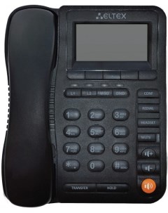 Телефон VP 12 2 SIP аккаунта 2x100M ЖК дисплей Eltex