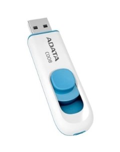 Накопитель USB 2 0 64GB Classic C008 белый голубой Adata