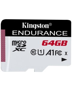 Карта памяти MicroSDXC 64GB SDCE 64GB Class 10 A1 UHS I Kingston