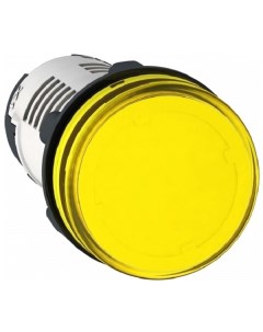 Лампа XB7EV05MP сигнальная жёлтая светодиодная 230В Schneider electric