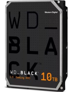 Жесткий диск 10TB SATA 6Gb s WD101FZBX WD Black 3 5 7200RPM 256MB Western digital