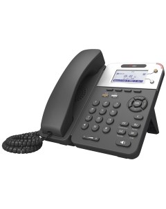 VoIP телефон QVP 200P 2 линии SIP 33 кл ЖК дисплей с подсветкой 132 64 2 Ethernet RJ 45 LAN PC PoE б Qtech
