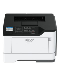 Принтер лазерный черно белый MXB467PEU A4 44 стр мин сетевой кассета на 234 листа дуплекс стартовый  Sharp