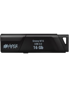 Накопитель USB 3 0 16GB Groovy М16 HI USB316GBU336B чёрный Hiper