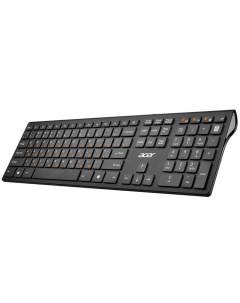 Клавиатура OKR020 ZL KBDEE 004 черный USB беспроводная slim Multimedia Acer