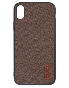 Чехол REGUL LA06 RG XSM BR для iPhone XS Max brown Lyambda