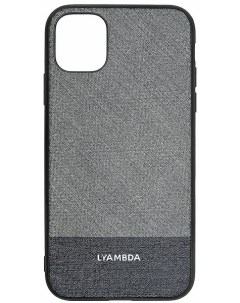 Чехол EUROPA LA05 1261 GR для iPhone 12 12 Pro grey strip Lyambda