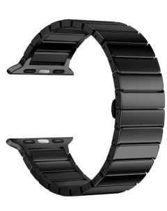 Ремешок на руку CANOPUS DS APG 05 40 BL из нержавеющей стали для Apple Watch 38 40 mm black Lyambda