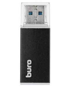 Карт ридер внешний BU CR 3104 USB2 0 черный 1001429 Buro