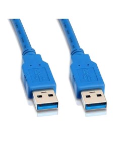 Кабель интерфейсный USB 3 0 UC3009 010 AM AM 1м синий 5bites