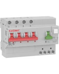 Автоматический выключатель дифф тока АВДТ MDV63 42C16 A 6kA тип характеристики C 3P N 16A тип A 7 мо Dkc