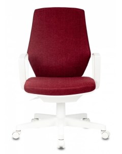 Кресло офисное CH W545 цвет красный 38 410 крестовина пластик белый Бюрократ