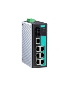 Коммутатор неуправляемый EDS 308 S SC 7x10 100BaseTx ports 1 single mode 15Km 100Fx port Moxa
