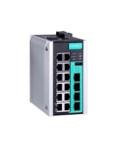 Коммутатор управляемый EDS G516E 4GSFP 12x10 100 1000BaseT X ports and 4 100 1000Base SFP slots Moxa