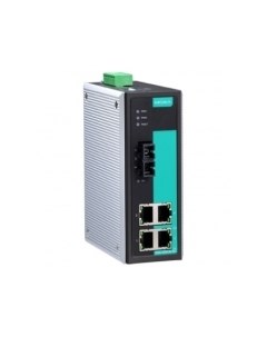 Коммутатор неуправляемый EDS 305 S SC 4x10 100BaseTx ports 1 single mode 15Km 100Fx port Moxa
