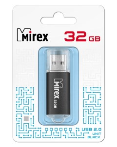 Накопитель USB 2 0 32GB UNIT 13600 FMUUND32 чёрный ecopack Mirex