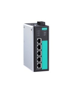 Коммутатор EDS 405A PTP Managed Ethernet switch with 5 10 100BaseT X ports hardware based IEEE 1588  Moxa