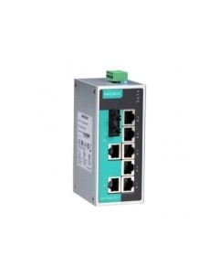 Коммутатор неуправляемый EDS 208A M ST 8 port entry level unmanaged Ethernet Switches with dual powe Moxa