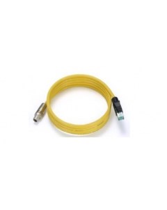 Кабель патч корд CBL M12XMM8PRJ45 Y 200 IP67 2 m M12 to RJ45 Cat 5 UTP Ethernet cable with IP67 rate Moxa