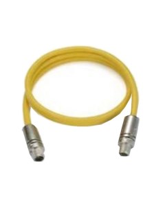 Кабель патч корд CBL M12XMM8P Y 300 IP67 3 m M12 to M12 Cat 5 UTP Ethernet cable with IP67 rated 8 p Moxa