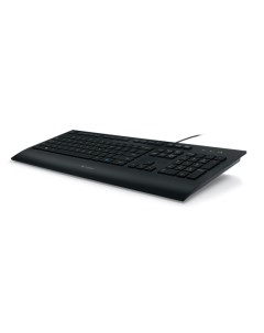 Клавиатура K280E 920 005215 черная USB Logitech