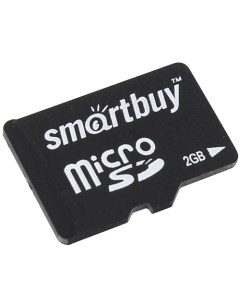 Карта памяти 2GB SB2GBSD 00 MicroSD без адаптера Smartbuy
