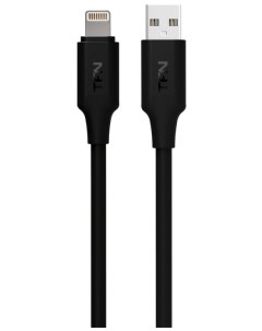 Кабель интерфейсный CLIGUSB1MBK USB Lightning 8pin 1 0m black Tfn
