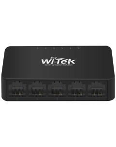 Коммутатор неуправляемый WI SF105 5 100Base TX внешний БП Wi-tek