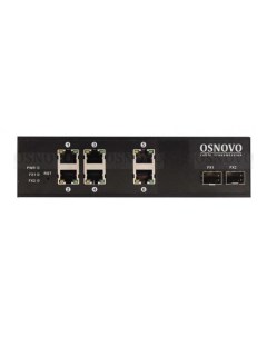 Коммутатор PoE SW 8062 IC промышленный Gigabit Ethernet на 8 портов 6 x GE 10 100 1000Base T с PoE д Osnovo