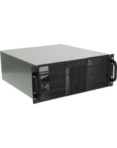 Корпус серверный 4U RE411 D11H0 FE 65 F 11x5 25 0HDD черный без блока питания глубина 650мм MB EATX  Procase