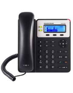 Телефон VoiceIP GXP 1620 2 SIP линии HD аудио LCD дисплей 132 48 пикселей с подсветкой БП Grandstream