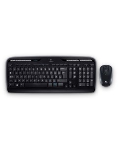 Клавиатура и мышь Wireless Combo MK330 black USB 920 003989 920 003995 Logitech