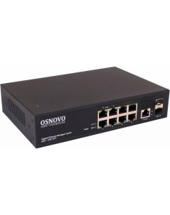 Коммутатор управляемый SW 70802 L2 L2 Gigabit Ethernet на 10 портов 8 x GE 10 100 1000Base T 2 x GE  Osnovo