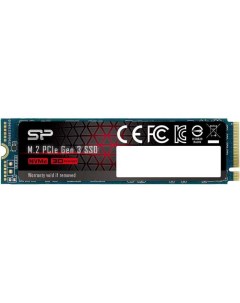 Накопитель SSD M 2 2280 SP002TBP34A80M28 P34A80 2TB PCIe Gen3x4 3400 3000MB s Silicon power