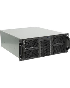 Корпус серверный 4U RE411 D6H8 E 55 черный 6x5 25 8HDD без БП глубина 550мм MB EATX 12 x13 Procase