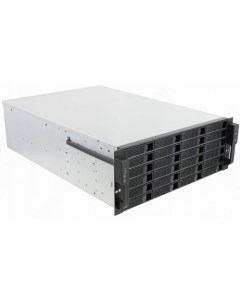 Корпус серверный 4U ES424 SATA3 B 0 24 SATA 3 SAS hotswap HDD черный без блока питания глубина 650мм Procase