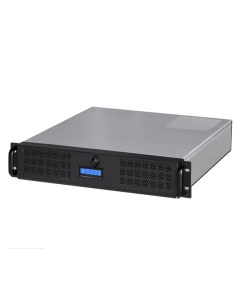Корпус серверный 2U GE201 B 0 черный дверца панель управления без блока питания глубина 580мм MB 9 6 Procase
