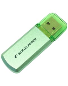 Накопитель USB 2 0 32GB Helios 101 SP032GBUF2101V1N зеленый Silicon power
