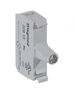 Блок подсветки 022910 Osmoz для индикаторных кнопок и диффузоров для комплектации под винт 24В белый Legrand