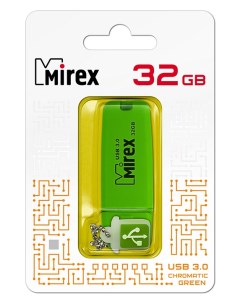 Накопитель USB 3 0 32GB Chromatic 13600 FM3CGN32 зеленый Mirex