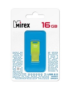 Накопитель USB 2 0 16GB MARIO 13600 FMUMAG16 USB 16GB MARIO зелёный ecopack Mirex