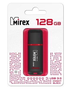 Накопитель USB 3 0 128GB KNIGHT 13600 FM3BK128 черный Mirex