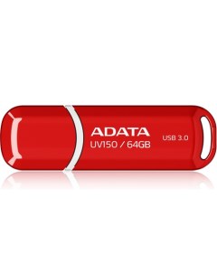 Накопитель USB 3 0 64GB UV150 красный Adata