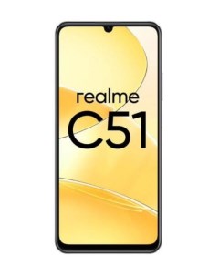 Смартфон C51 4 128GB черный Realme