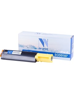 Картридж NV S050187Y желтый для Epson AcuLaser C1100 CX11N CX11NF 4000k Nvp